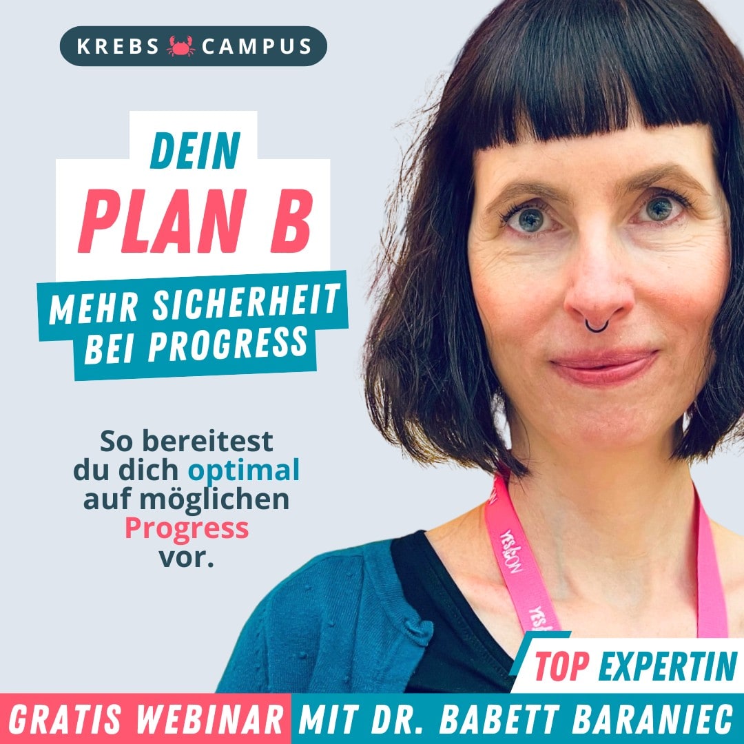 Gratis Webinar mit Dr. Babett Baraniec: Dein Plan B - Mehr Sicherheit bei Progress